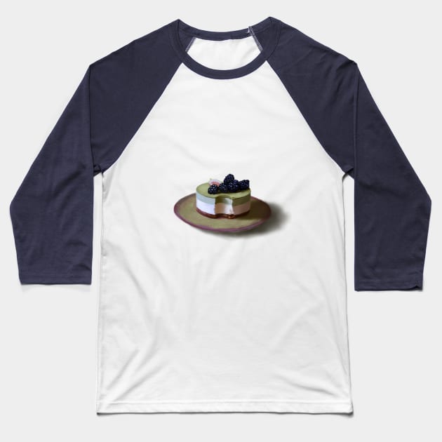 Dessert Baseball T-Shirt by kozinoart